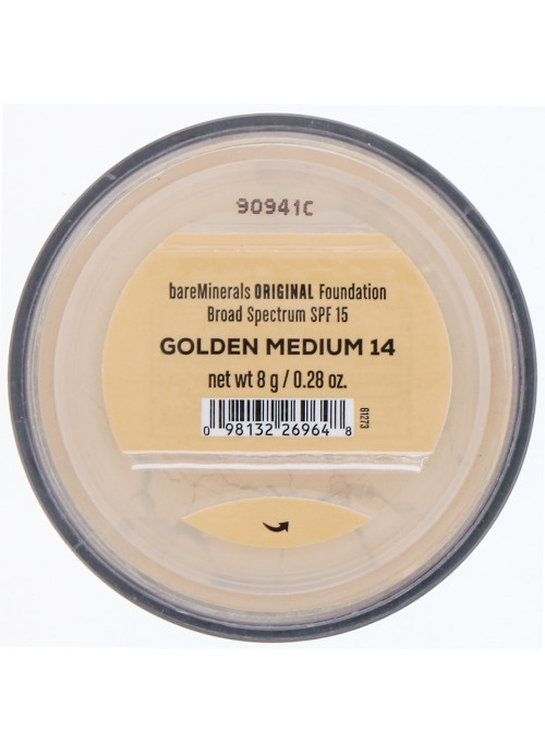 bareMinerals, Original Foundation, SPF 15, Golden Medium 14, 0.28 oz (8 g)