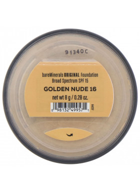 bareMinerals, Original Foundation, SPF 15, Golden Nude 16, 0.28 oz (8 g)