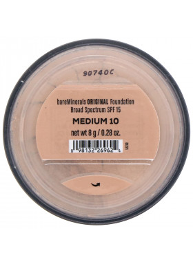 bareMinerals, Original Foundation, SPF 15, Medium 10, 0.28 oz (8 g)