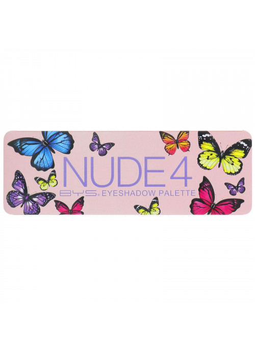 BYS, Nude 4, Eyeshadow Palette, 12 g
