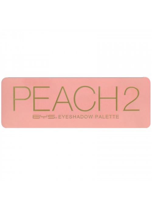 BYS, Peach 2, Eyeshadow Palette, 12 g