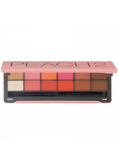 BYS, Peach 2, Eyeshadow Palette, 12 g