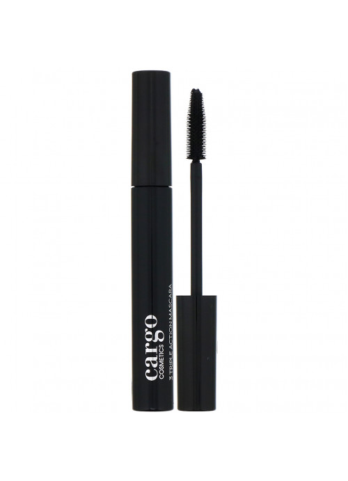 Cargo, 3 Triple Action Mascara, Black, 0.31 fl oz (9 ml)