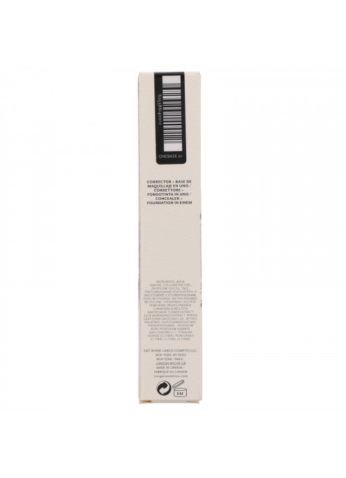 Cargo, OneBase, Concealer + Foundation in One, 01, 0.6 oz (17 g)