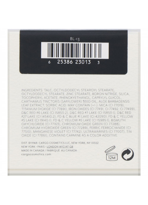 Cargo, Powder Blush, The Big Easy, 0.31 oz (8.9 g)