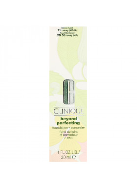 Clinique, Beyond Perfecting Foundation + Concealer, CN 58 Honey (MF), 1 fl oz (30 ml)