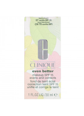 Clinique, Even Better Makeup, SPF 15, CN 70 Vanilla (MF), 1 fl oz (30 ml)