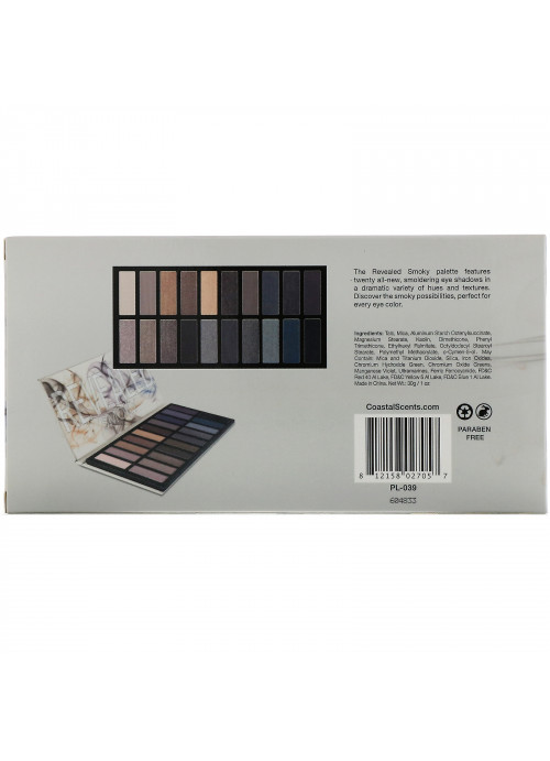 Coastal Scents, Revealed, Smoky Eyeshadow Palette, 1 oz (30 g)