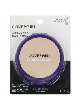 Covergirl, Advanced Radiance, Age-Defying, Pressed Powder, 115 Classic Beige,  .39 oz (11 g)