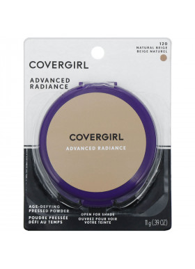 Covergirl, Advanced Radiance, Age-Defying, Pressed Powder, 120 Natural Beige, .39 oz (11 g)