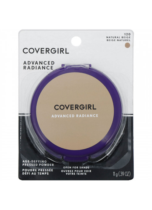 Covergirl, Advanced Radiance, Age-Defying, Pressed Powder, 120 Natural Beige, .39 oz (11 g)