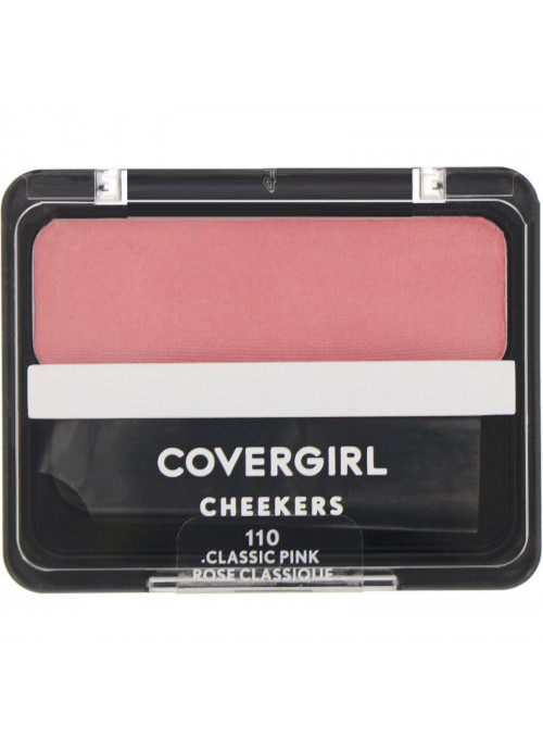 Covergirl, Cheekers, Blush, 110 Classic Pink, .12 oz (3 g)