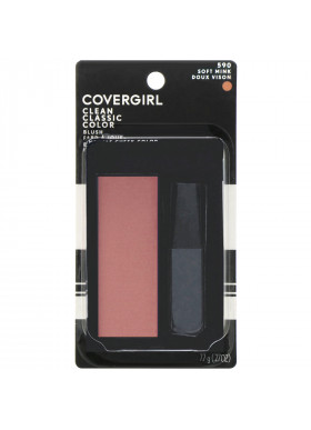 Covergirl, Clean, Classic Color Blush, 590 Soft Mink, .27 oz (7.7 g)