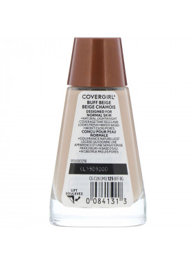 Covergirl, Clean, Liquid Foundation, 125 Buff Beige, 1 fl oz (30 ml)