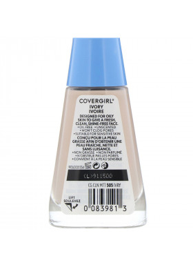 Covergirl, Clean Matte Liquid Foundation, 505 Ivory, 1 fl oz (30 ml)