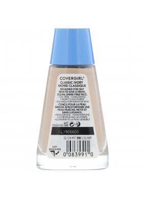 Covergirl, Clean Matte Liquid Foundation, 510 Classic Ivory, 1 fl oz (30 ml)