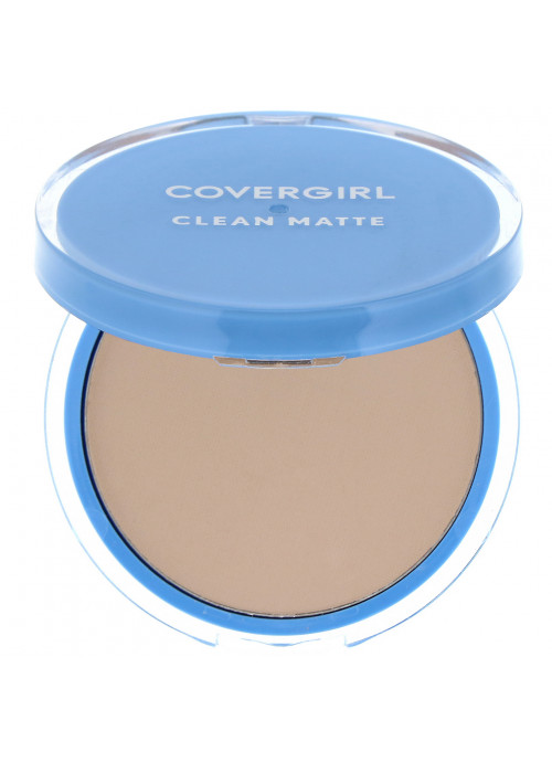 Covergirl, Clean Matte, Pressed Powder, 525 Buff Beige, .35 oz (10 g)