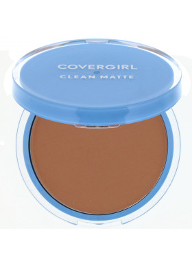 Covergirl, Clean Matte, Pressed Powder, 555 Soft Honey, .35 oz (10 g)