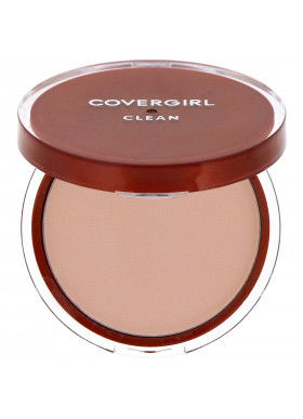 Covergirl, Clean, Pressed Powder Foundation, 120 Creamy Natural, .39 oz (11 g)
