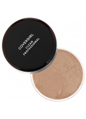 Covergirl, Clean Professional, Loose Powder, 115 Translucent Medium, .7 oz (20 g)
