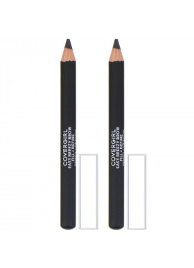 Covergirl, Easy Breezy, Brow Fill + Define Pencils, 500 Black, 0.06 oz (1.7 g)