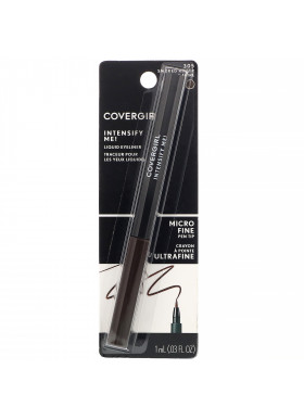 Covergirl, Intensify Me! Liquid Eyeliner, 305 Smoked Amber,  .03 oz (1 ml)