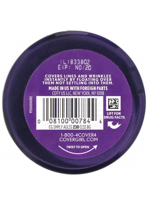 Covergirl, Olay Simply Ageless Foundation, 230 Classic Beige, .4 oz (12 g)