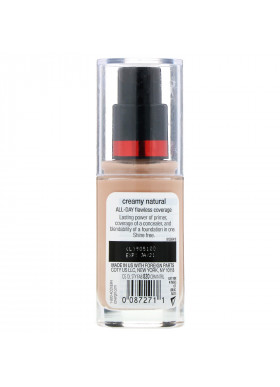 Covergirl, Outlast All-Day Stay Fabulous, 3-in-1 Foundation, 820 Creamy Natural, 1 fl oz (30 ml)