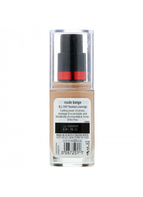 Covergirl, Outlast All-Day Stay Fabulous, 3-in-1 Foundation, 832 Nude Beige, 1 fl oz (30 ml)
