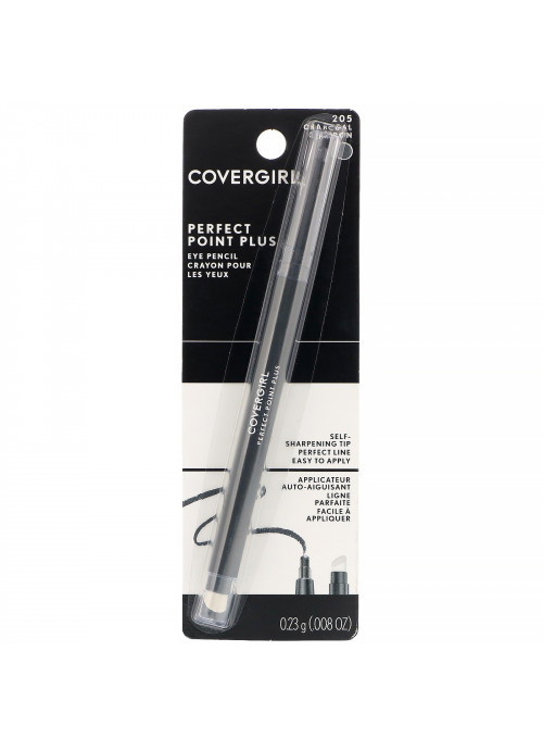 Covergirl, Perfect Point Plus, Eye Pencil, 205 Charcoal, .008 oz (0.23 g)