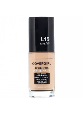 Covergirl, Trublend, Matte Made Foundation, L15 Porcelain, 1 fl oz (30 ml)