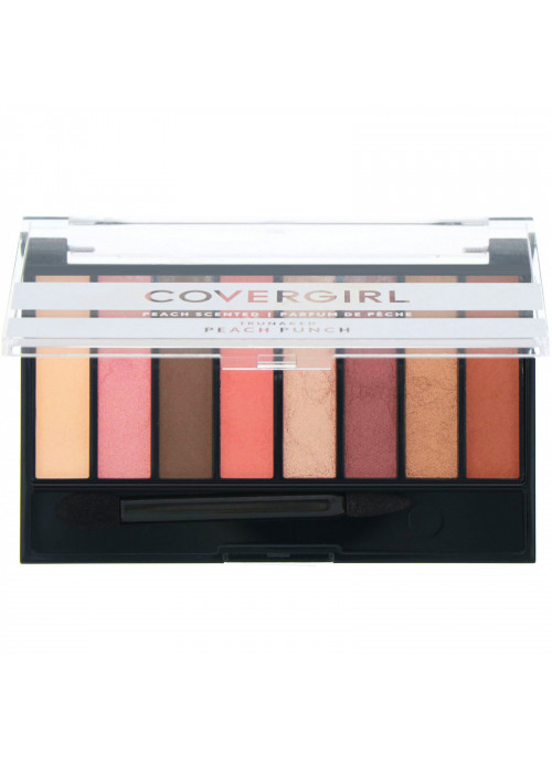 Covergirl, Trunaked, Eyeshadow Palette, Peach Punch, .23 oz (6.5 g)