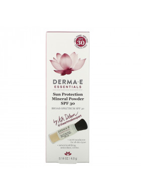 Derma E, Essentials, Sun Protection Mineral Powder, SPF 30, 0.14 oz (4.0 g)