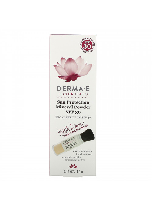Derma E, Essentials, Sun Protection Mineral Powder, SPF 30, 0.14 oz (4.0 g)