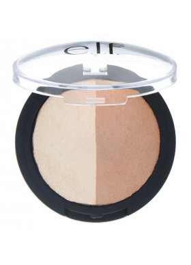 E.L.F., Baked Highlighter & Bronzer, Bronzed Glow, 0.183 oz (5.2 g)