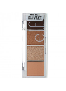 E.L.F., Bite Size Eyeshadow, Cream & Sugar, 0.12 oz (3.5 g)