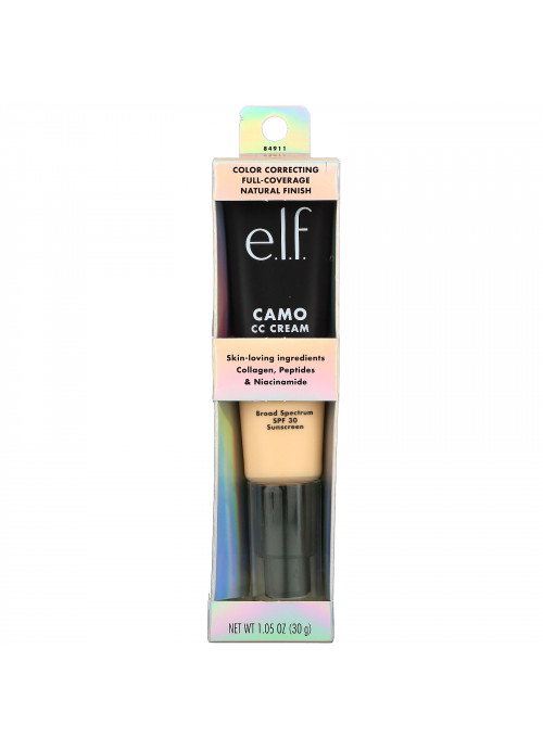 E.L.F., Camo CC Cream, SPF 30, Fair 140W, 1.05 oz (30 g)
