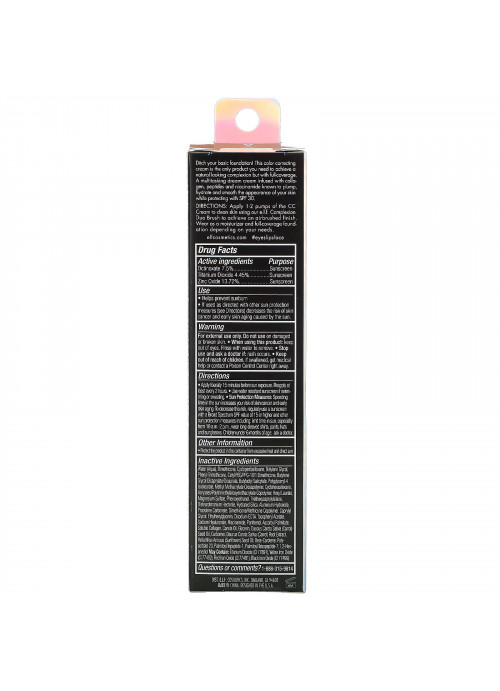 E.L.F., Camo CC Cream, SPF 30, Light 210N, 1.05 oz (30 g)