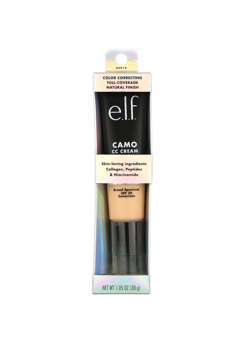 E.L.F., Camo CC Cream, SPF 30, Light 240W, 1.05 oz (30 g)