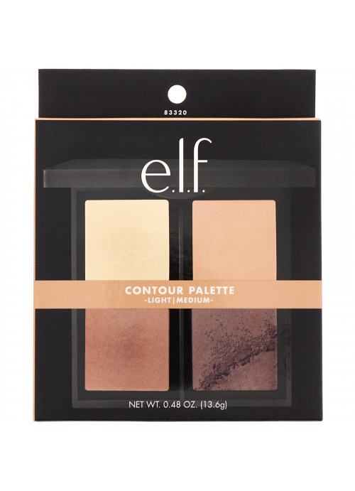 E.L.F., Contour Palette, 4 Shades, 0.56 oz (16 g)