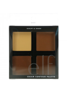 E.L.F., Cream Contour Palette, 4 Shades, 0.43 oz (12.4 g)