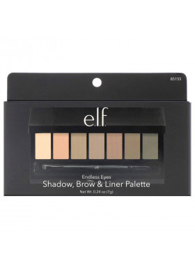 E.L.F., Endless Eyes, Shadow, Brow & Liner Palette, 0.24 oz (7 g)