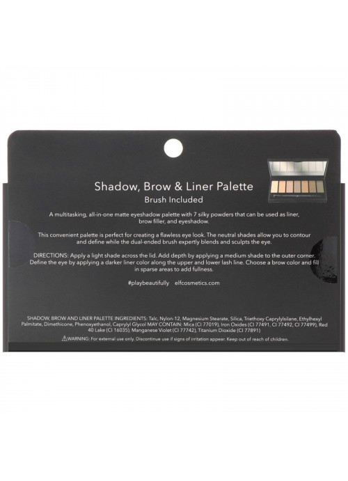 E.L.F., Endless Eyes, Shadow, Brow & Liner Palette, 0.24 oz (7 g)