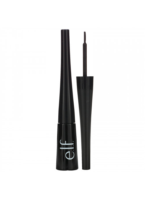 E.L.F., Expert Liquid Eyeliner, Jet Black, 0.14 fl oz (4.2 ml)