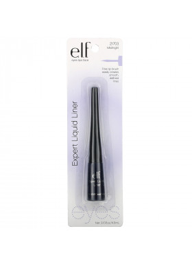 E.L.F., Expert Liquid Liner, Midnight, 0.15 fl oz (4.5 ml)
