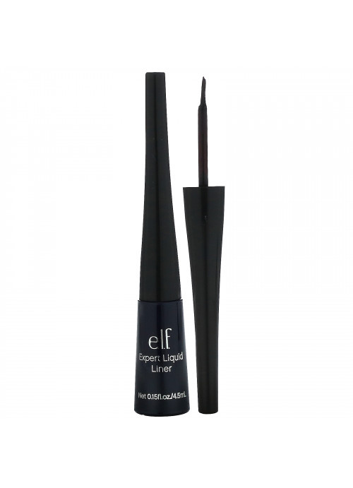 E.L.F., Expert Liquid Liner, Midnight, 0.15 fl oz (4.5 ml)