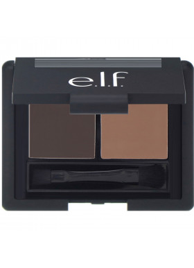 E.L.F., Eyebrow Kit, Gel & Powder, Dark, Gel 0.05 oz (1.4 g) Powder 0.08 oz (2.3 g)