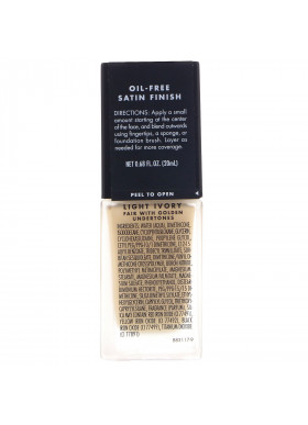 E.L.F., Flawless Finish Foundation, Light Ivory, 0.68 fl oz (20 ml)