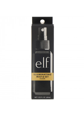 E.L.F., Illuminating Mist & Set, Clear, 2.02 fl oz (60 ml)