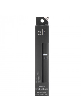 E.L.F., Intense Ink Eyeliner. Blackest Black, 0.088 oz (2.5 g)